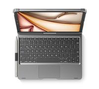 edaiser Étui avec clavier pivotant pour iPad 2025 (11e-10ème) et iPad Air 11" (M2-M3) et iPad Air 5/4e génération et iPad Pro 11" (4e à 1ère) ; étui rotatif avec porte-crayon et pavé tactile