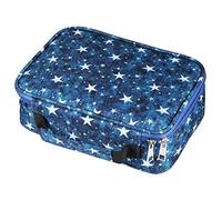 EDATOFLY 72 Fentes Grande Étui à Crayons Colorier Trousse Crayon Plumier Sac de Crayon pour Garcons et Filles (Bleu Foncé)