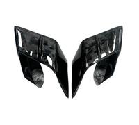EDAUZVFR Aileron Aérodynamique Compatible avec Yamaha pour YZF-R1 pour YZF-R1M pour YZF-R3 pour YZF-R25 pour YZF-R6 2 Pièces Déflecteurs d'air Latéraux De Moto
