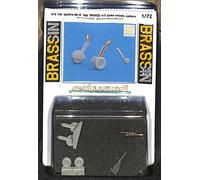 (EDB672136) - * Eduard Brass 1:72 - Spitfire Mk.IX Legs 5 Sp Pattern Tyre