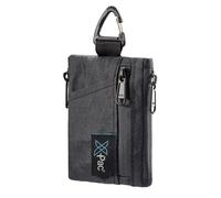 Edc 5 Poches Multi Pochette X-Pac Portefeuille Petit Porte-Clés Pochette Pour Pièces De Monnaie Avec Fermeture Éclair Ykk Edc Organisateur De Poche Pochette Utilitaire Pour Cartes.Black.
