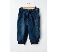 edc by esprit pantalons femme de couleur bleu