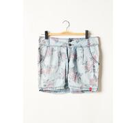 edc by esprit shorts / bermudas femme de couleur bleu 38