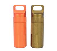 Edc Étanche Survivre Joint Boîte Conteneur Capsule Bouteille Sèche Caisse En Plein Air Randonnée Camp Médecine Match Porte-Pilule Coffre De Stockage