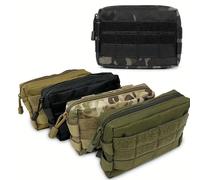 EDC extérieur chasse Tatical Molle pochette taille Pack pièce de monnaie téléphone Portable sac en Nylon Portable hommes trousse de toilette pochette en plein air CP