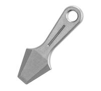 EDC Pry Bar,Porte-clés Robuste Prybar EDC Titane Multi-outil avec Trou de Lanière de Clip pour le Transport Quotidien,l'entretien du Camping et de L'équitation