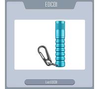 EDC01 no battery Focus fixe AAA Outlook-Mini lampe de poche EDC, torche LED, 3 modes, portable, étanche, AAA, porte-clés RefCarry, lampe torche, Max 120LM EDC01 ""Nipseyteko