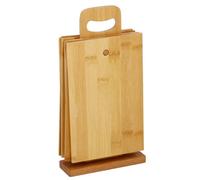EDCO Set de planches à découper et de supports 7 pièces en bambou ED-272920