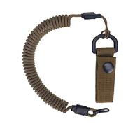 EdcX Paracord Tactical Lanyard fabriqué en Ukraine, Corde Enroulée, Porte-clés élastique Paracord