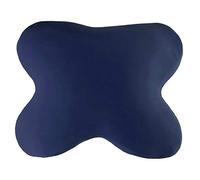 Edda Lux Housse destiné à ACAMAR Oreiller, 55 x 47 cm, Taie d'oreiller Douce en Jersey pour Coussin de Forme Papillon, 100% Coton, Bleu Nuit