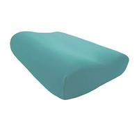 Edda Lux Housse destiné à Tempur Original S, M, L et XL Oreiller, 50 x 31 cm, Taie d'oreiller en Jersey Doux pour Oreiller Cervical, 100% Coton, Sauge