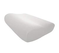 Edda Lux Housse destiné à Tempur Shape S, M et L Oreiller, 50 x 31 cm, Taie d'oreiller en Jersey Doux pour Oreiller Cervical, 100% Coton, Blanc