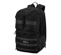 Eddie Bauer Cargo Tactical Backpack | Adventure | Heavy Duty | Outdoor | Water Resistant | 600D Polyester, Black, 30L