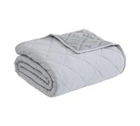 Eddie Bauer - Couverture pour très Grand lit, literie Douce et Confortable, décoration d'intérieur matelassée (Gris uni Classique, très Grand lit)