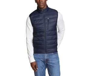 Eddie Bauer Doudoune sans manches pour hommes (bleu, taille L)