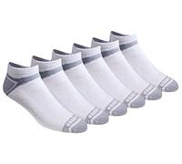 Eddie Bauer Dura Dri Moisture Control Low Cut Socks Chaussettes, Blanc (6 Paires), L (Lot de 6) Homme