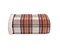 Eddie Bauer Edgewood (Plaid Flanelle Sherpa Jeté de lit, Red, 50" x 60"