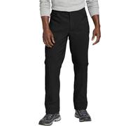 Eddie Bauer Pantalon Technique Extensible Bidirectionnel Doublé en Polaire Pantalon Treillis pour Homme, Noir, 34W x 30L