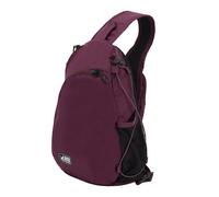 Eddie Bauer Sac à bandoulière | Voyage | Transport quotidien | Léger | Durable | Nylon Ripstop | 8L, Prune Dk, Taille unique