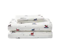 Eddie Bauer Ski Patrol Sheet Set, Queen, Multicolor