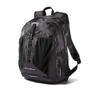 Eddie Bauer Stowaway Sac à dos pliable en polyester Ripstop, onyx, 30 L