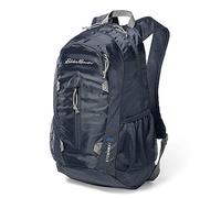 Eddie Bauer Stowaway Sac à dos pliable | Voyage | Extérieur | Léger | Pliable | Durable | Polyester Ripstop, bleu marine, 20L, Stowaway Sac à dos pliable - Fabriqué à partir de polyester Ripstop