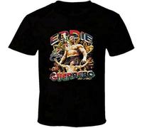 Eddie Guerrero T-Shirt Funny Birthday Cotton Tee Vintage Gift for Men Black 3XL