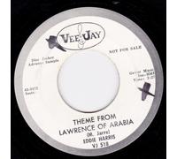 EDDIE HARRIS - Theme From Lawrence Of Arabia/Yea Yea Yea (VG DJ 45 rpm)
