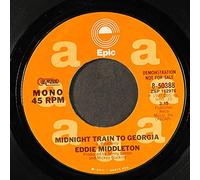EDDIE MIDDLETON - midnight train to georgia / mono 45 rpm single