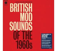 Eddie Piller Presents British Mod Sounds Of The 1960s Vinyle Rouge et Bleu
