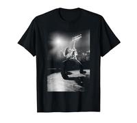 Eddie Van Halen on Stage Rainbow Theatre par Simon Fowler T-Shirt, Homme, Noir, S