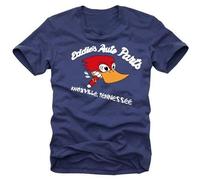 Eddies Auto Partjack Asknoxville Men's Unisex Cotton Tee Crew Neck Short-Sleeve T-Shirts Navy XL