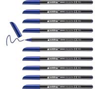 edding 1200 Crayons-feutres bleu, 10 pces