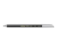edding Feutre Colorpen e-1200 – Effet métallisé, Pointe 0,5–1 mm, Argent