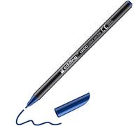 edding 1200 Feutre de coloriage pointe fine - bleu acier - 1 stylo - pointe ronde 1 mm - stylo pour ecriture, dessin, coloriage