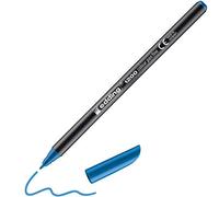 edding 1200 Feutre de coloriage pointe fine - bleu clair - 1 stylo - pointe ronde 1 mm - stylo pour ecriture, dessin, coloriage