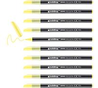 edding 1200 Feutre de coloriage pointe fine - melon jaune - 10 stylos - pointe ronde 1 mm - stylo pour ecriture, dessin, coloriage