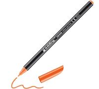 edding 1200 Feutre de coloriage pointe fine - orange - 1 stylo - pointe ronde 1 mm - stylo pour ecriture, dessin, coloriage