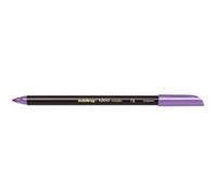 edding 1200 feutre de coloriage métallique - violet métallisé - 1 stylo - pointe ronde 1-3 mm - pour colorier, écrire, dessiner avec effets métalliques brillants - pour livres d'or, cartes de vœux