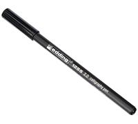 Edding 1255 feutre calligraphie - carmin - 1 stylo - pointe calligraphique 2 mm - feutre pour papier, bois, terre cuite, toile - pour débutants, lettrage, bullet journals, cartes de vœux, agendas