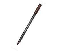 edding 1255 feutre calligraphie - marron foncé - 1 stylo - pointe calligraphique 5 mm - feutre pour papier, bois, terre cuite, toile - pour débutants,lettrage, bullet journals, cartes de vœux, agendas