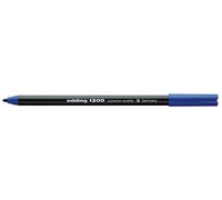 edding 1300 colour pen medium Feutre de coloriage - 2 mm - bleu