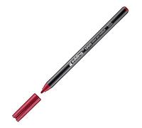 edding 1300 feutre de coloriage fin pointe moyenne - carmin - 1 stylo - pointe ronde 2 mm - pour dessiner et écrire - pour l'école, les mandalas, le doodling, les bullet journals