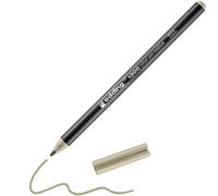 edding 1300 feutre de coloriage fin pointe moyenne - huítre - 1 stylo - pointe ronde 2 mm - pour dessiner et écrire - pour l'école, les mandalas, le doodling, les bullet journals