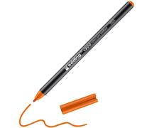edding 1300 feutre de coloriage fin pointe moyenne - orange - 1 stylo - pointe ronde 2 mm - pour dessiner et écrire - pour l'école, les mandalas, le doodling, les bullet journals