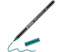 edding 1300 feutre de coloriage fin pointe moyenne - vert laurier - 1 stylo - pointe ronde 2 mm - pour dessiner et écrire - pour l'école, les mandalas, le doodling, les bullet journals