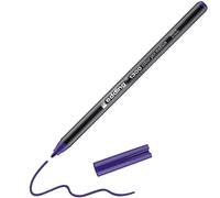 edding 1300 feutre de coloriage fin pointe moyenne - violet - 1 stylo - pointe ronde 2 mm - pour dessiner et écrire - pour l'école, les mandalas, le doodling, les bullet journals
