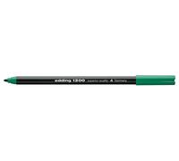 edding 1300 Feutre de coloriage médium - vert - 1 crayon - pointe ogive 2 mm - feutre pour dessiner et écrire - feutre pour l'école, mandala, bullet journal