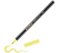 edding 1340 Feutre pointe pinceau - melon jaune - 1 stylo - pointe de pinceau flexible - feutre pour la peinture, l'écriture et le dessin - carnets, mandalas, calligraphie