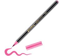 edding Feutre pointe pinceau 1340 – pointe flexible pour peinture et dessin – rose – 1 stylo